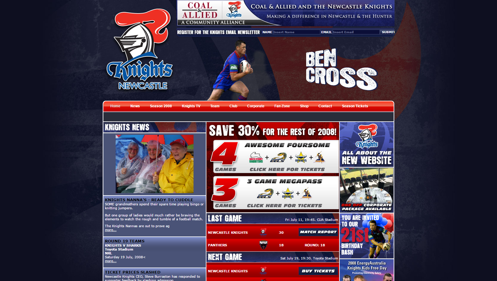 Ancient NRL websites we thought were dead!