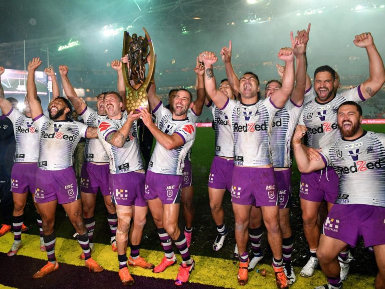 NRL GRAND FINAL PANTHERS STORM