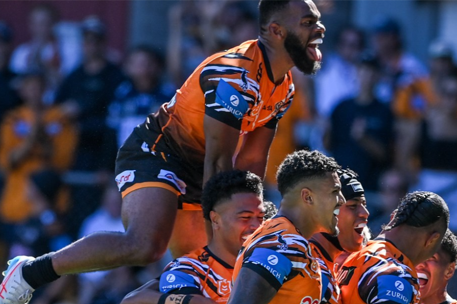 Wests Tigers stars back on deck as back-to-back wins would set up Campbelltown blockbuster with flying Wahs